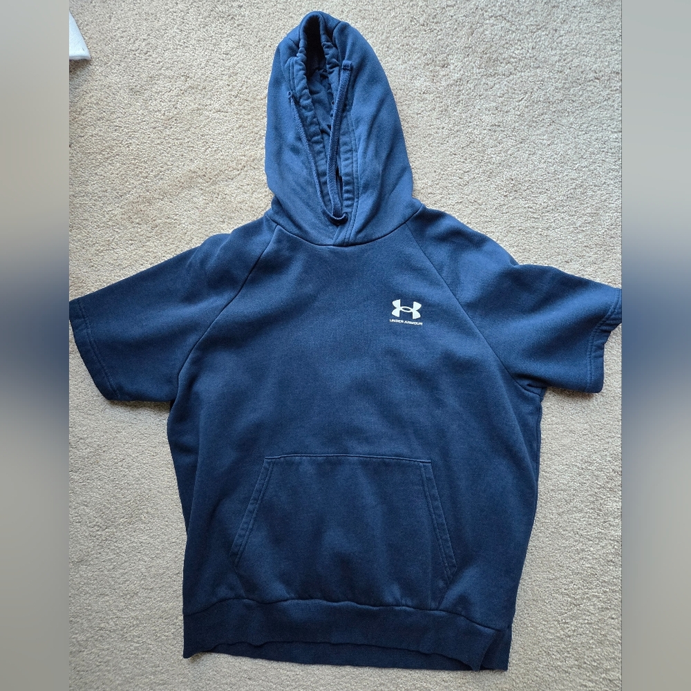 Under Armour short sleeve hoodie